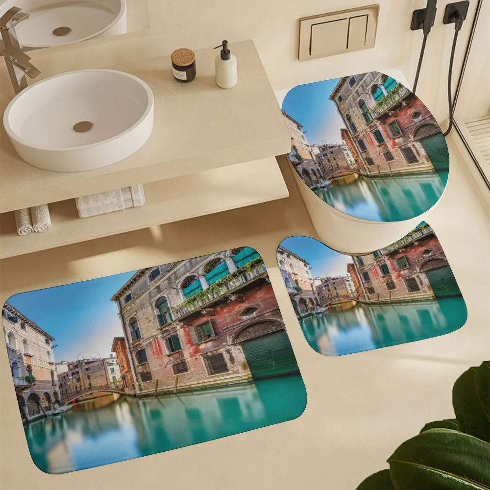 Italy City Water Canal — Detail 5