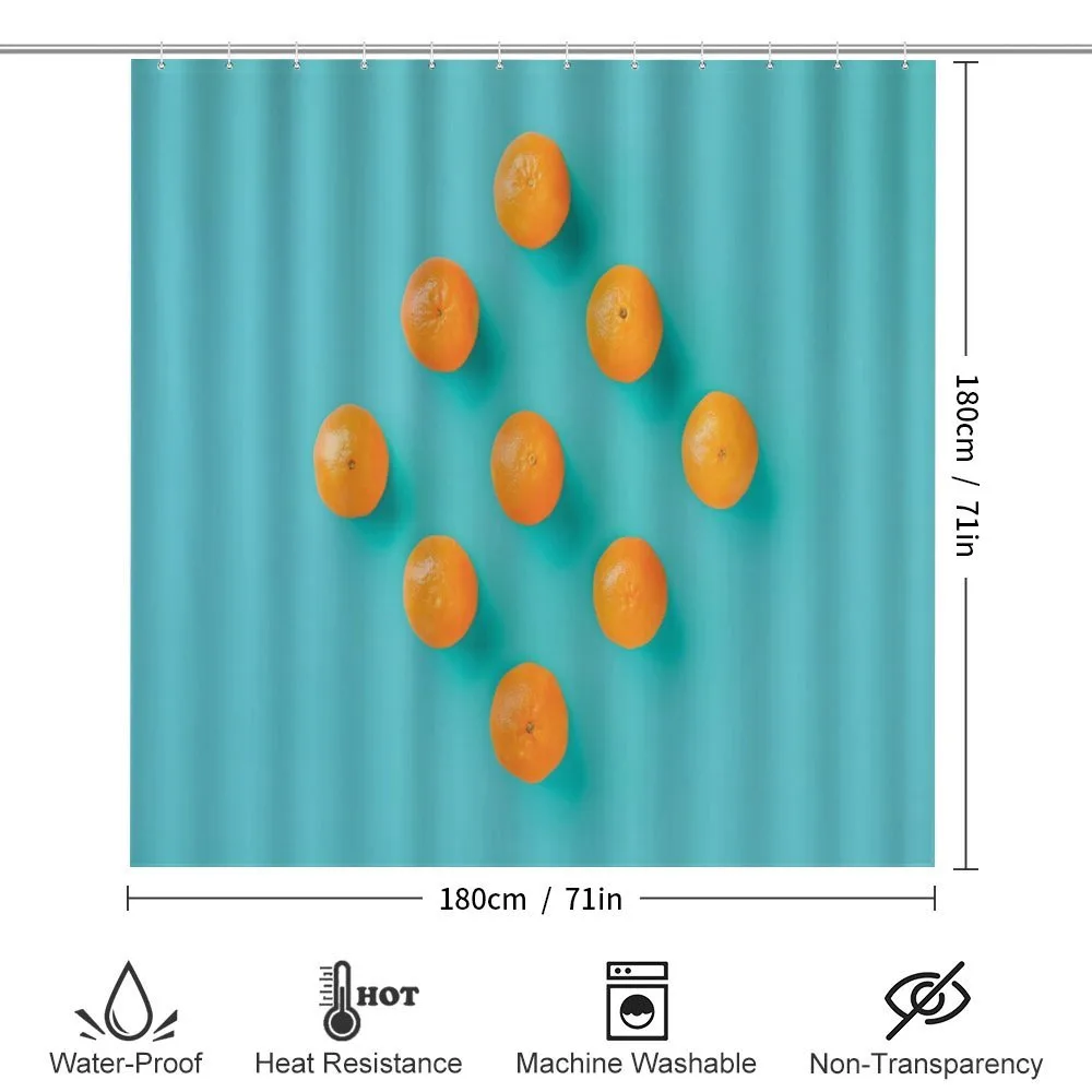 Modern Tangerine Art — Detail 2