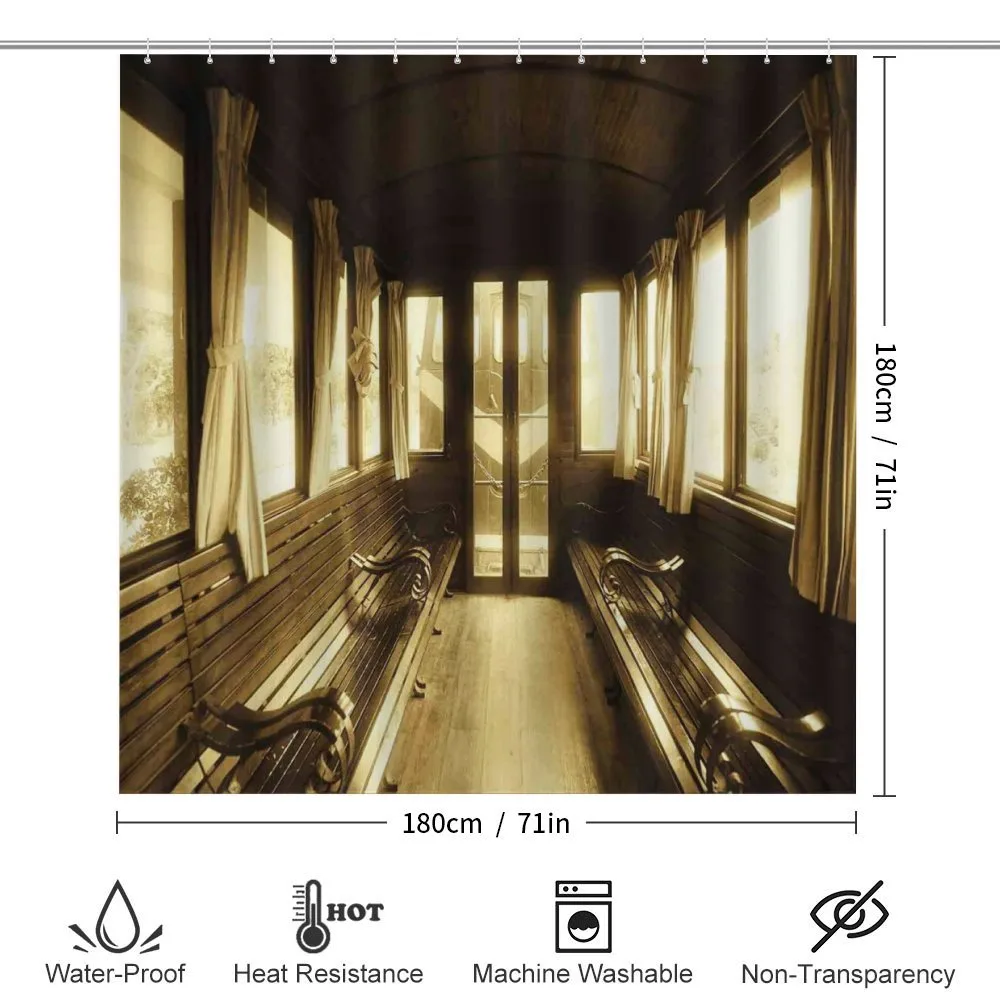 Old Vintage Train Salon — Detail 2