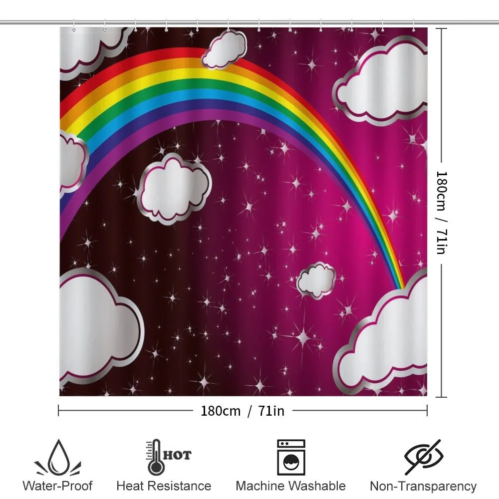 Rainbow Colored Stars — Detail 2