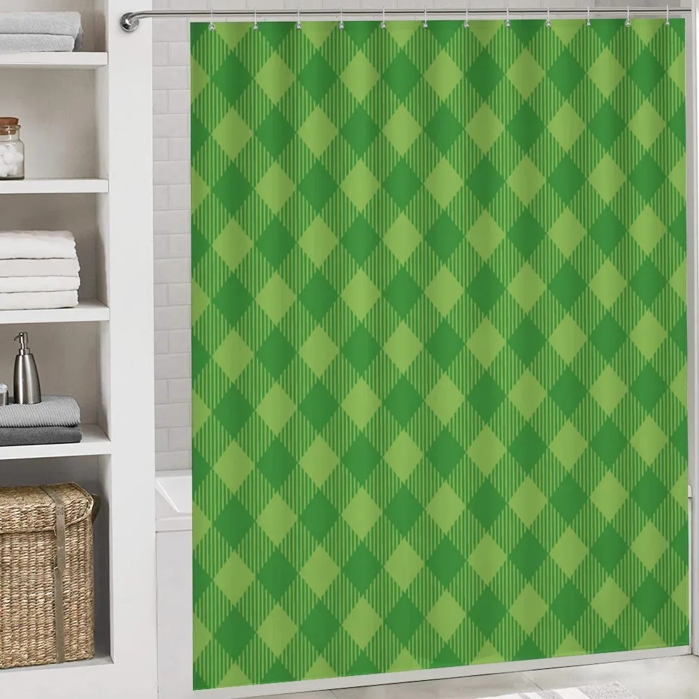 Retro Green Checkered — Detail 4