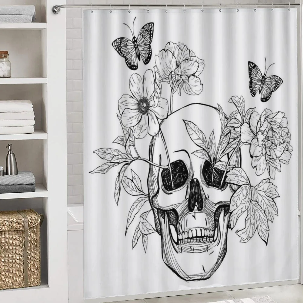 Skulls Butterflies — Detail 4