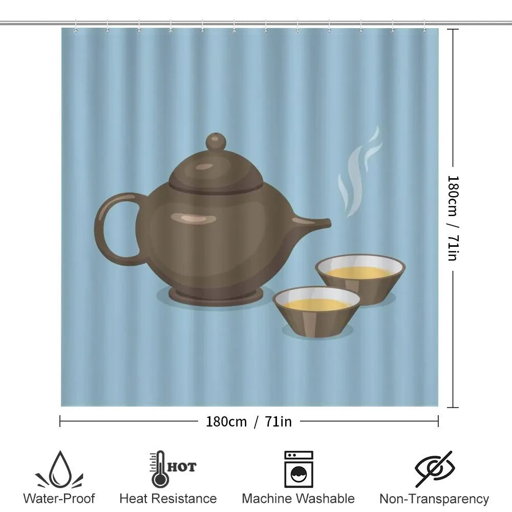 Tea Cups Beverage Drink Theme — Detail 2