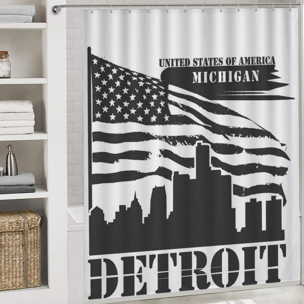 USA Flag Grunge City — Detail 4
