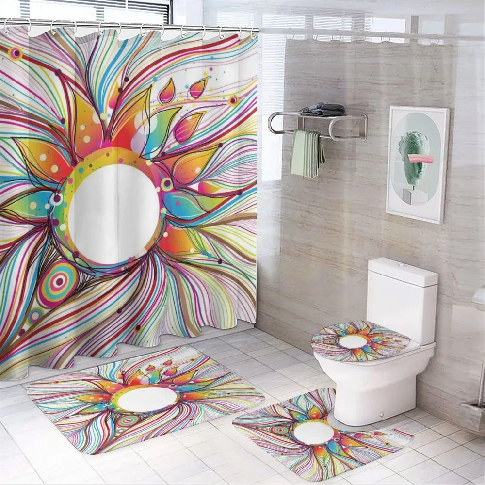 Wavy Flowers Blossoms — Your design