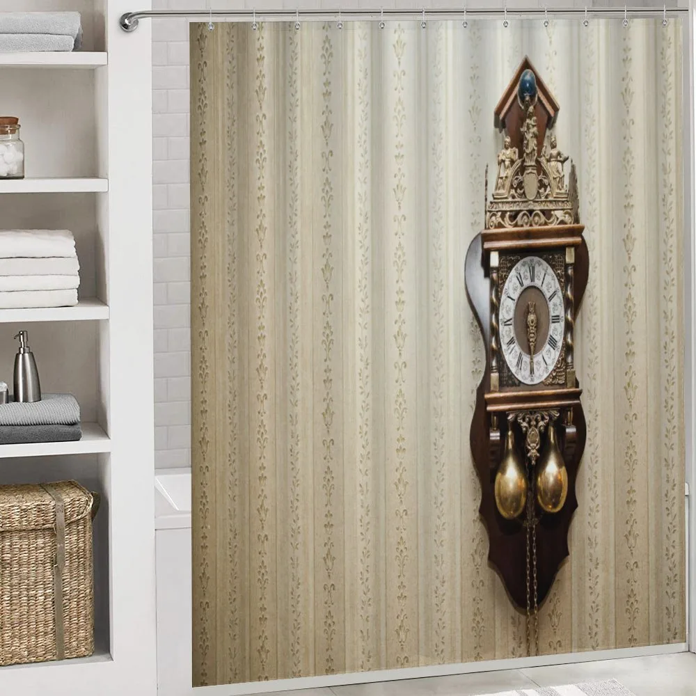 Wood Wall Carving Clock — Detail 4