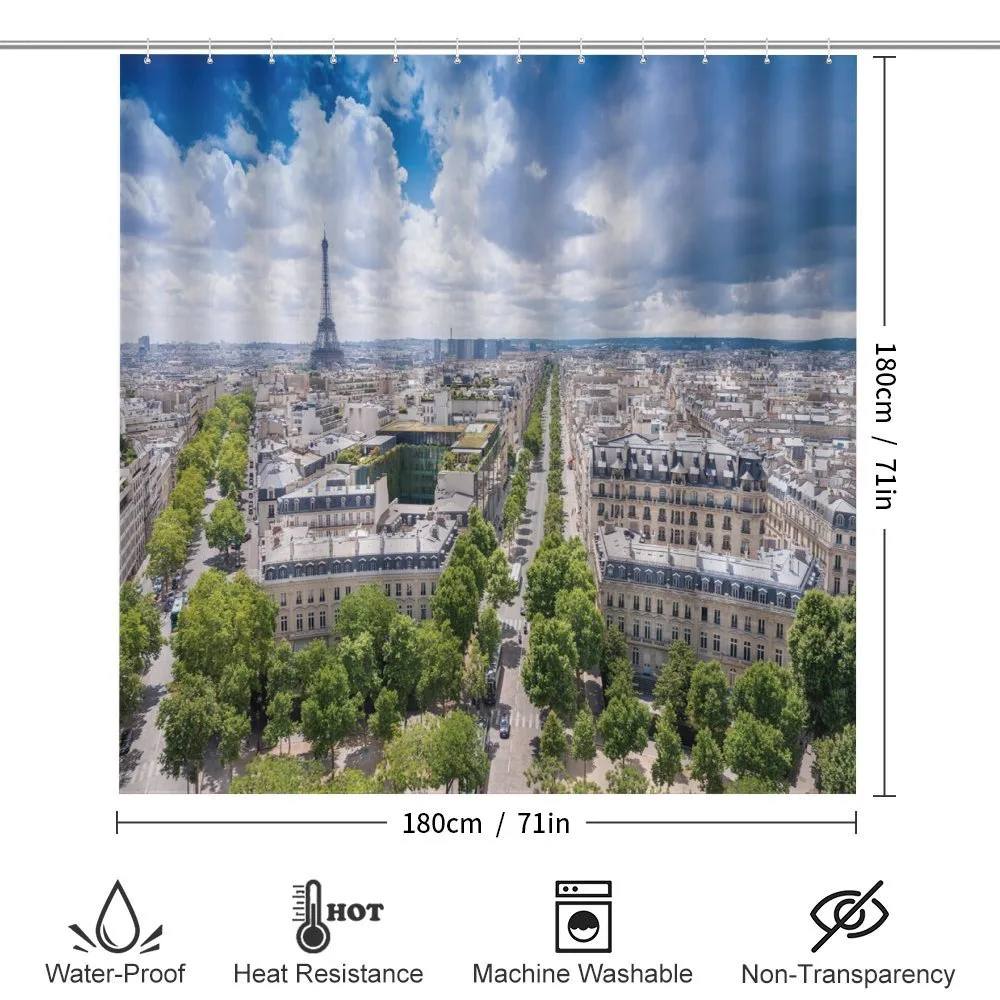Aerial View Paris — Detail 2