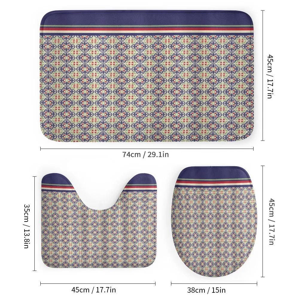 Azulejo Inspired Tile Like Pattern — Detail 1