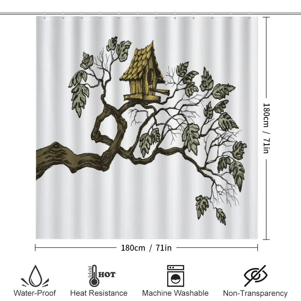 Bird Home and Branch — Detail 2