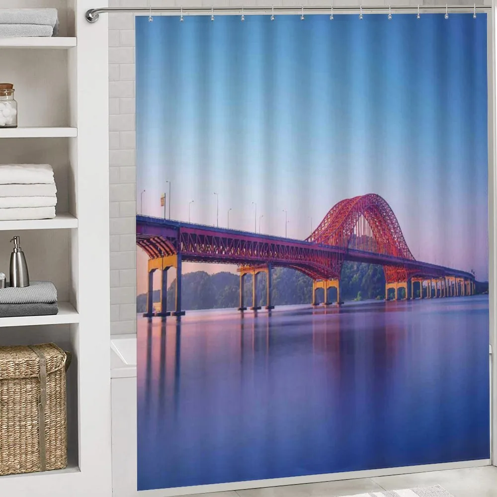 Bridge on River Dusk — Detail 4