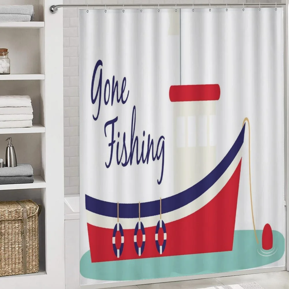 Cartoon Fishing Boat — Detail 4