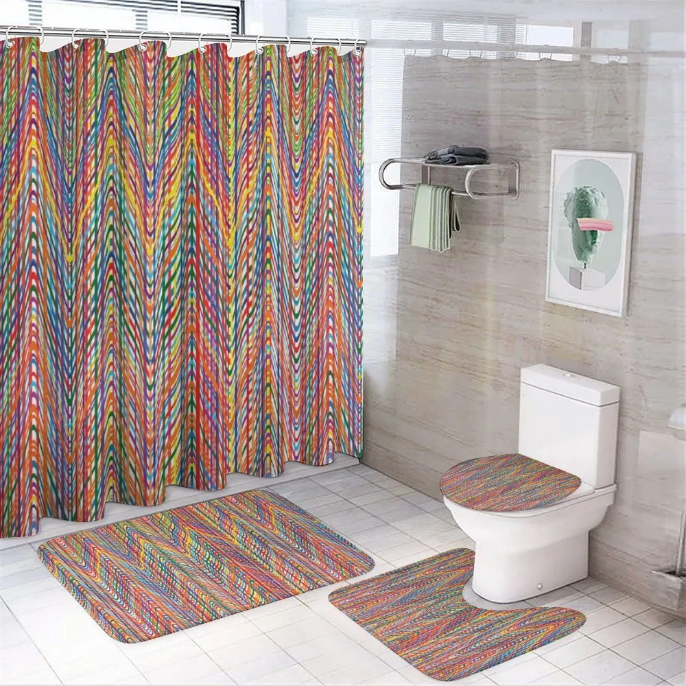 Colorful Zig Zag Lines — Your design