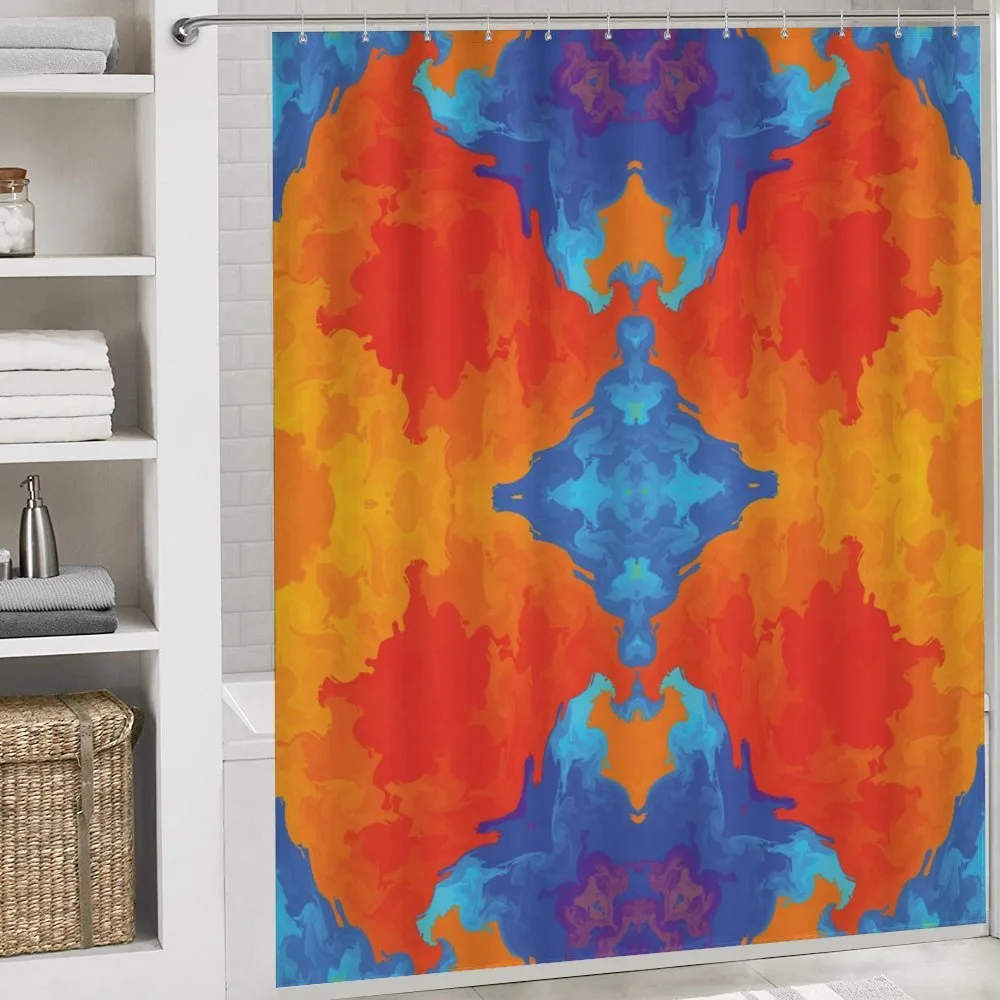 Contemporary Blue Orange — Detail 4