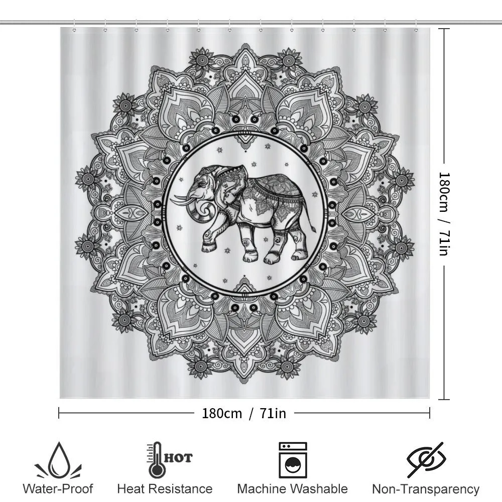 Digital Paisley Mandala — Detail 2