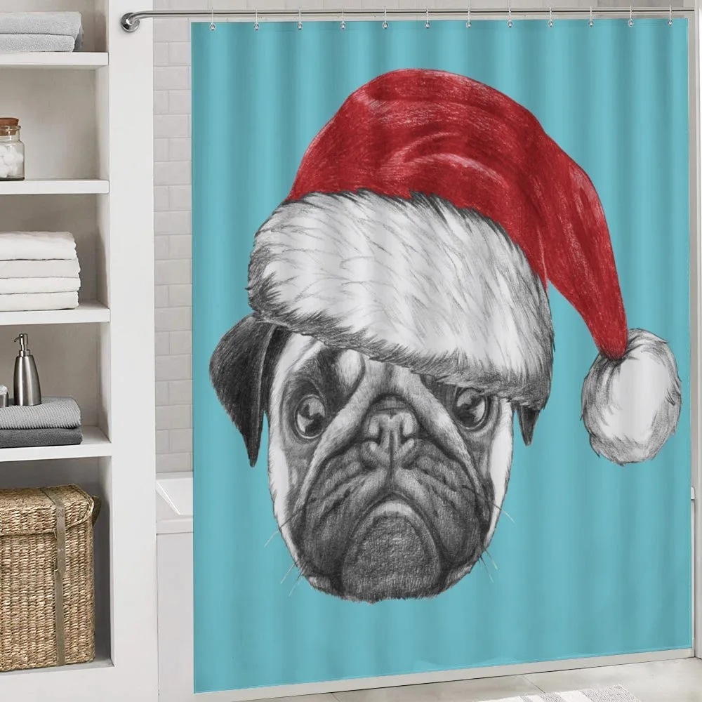 Dog with Santa Hat X-Mas — Detail 4