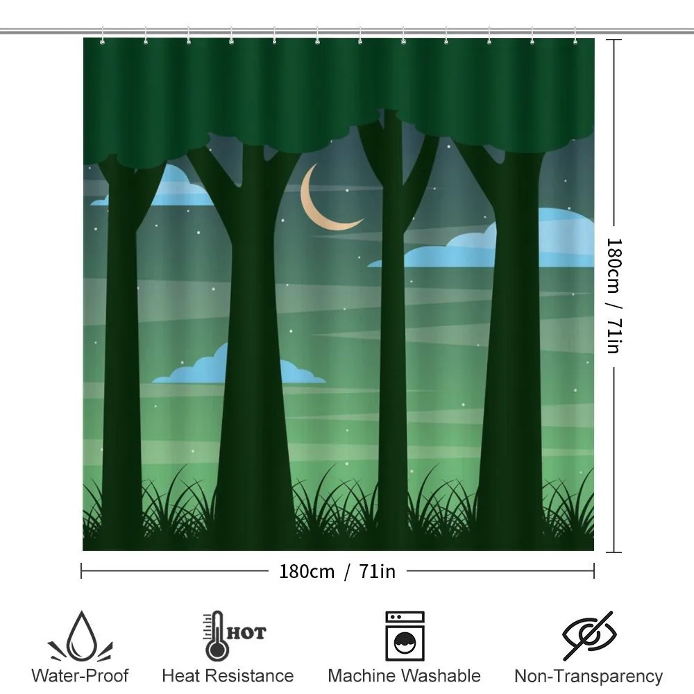 Dreamy Forest at Night — Detail 2