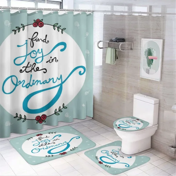 Find Joy in the Ordinary on a shower curtain