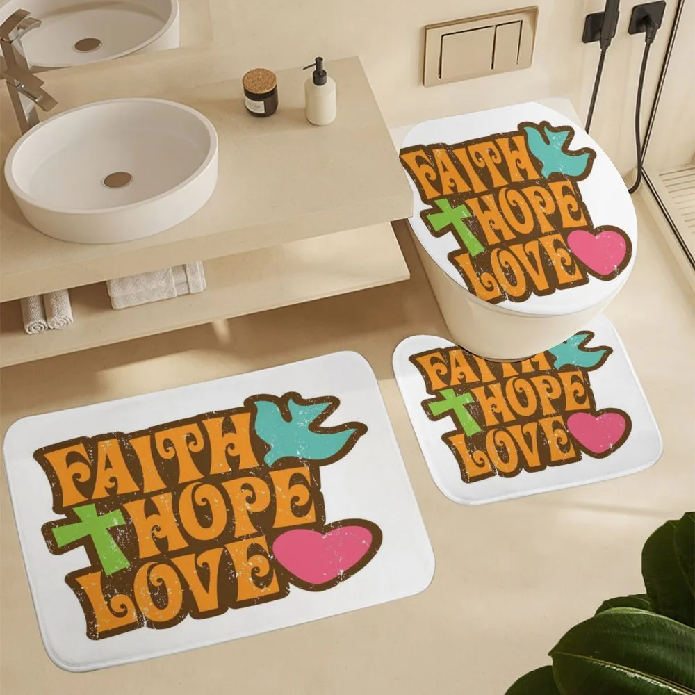 Grunge Faith Hope Words — Detail 5