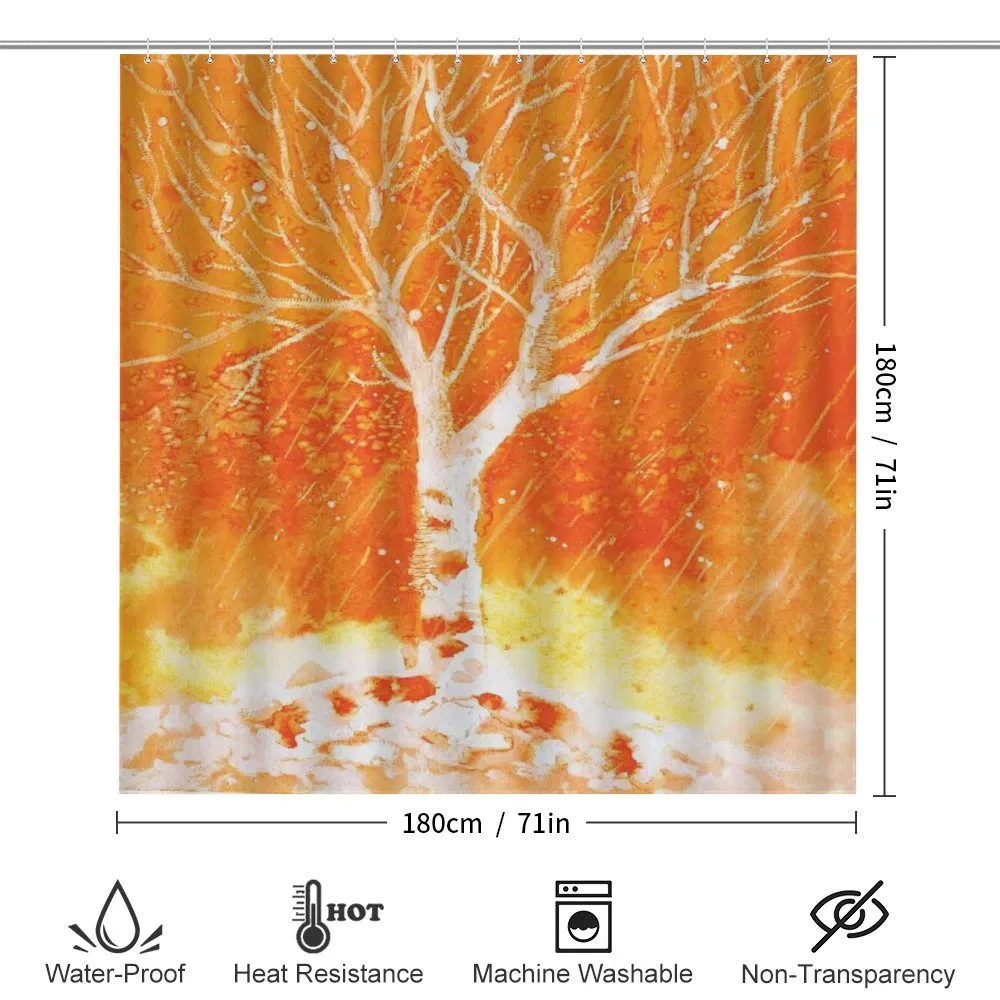 Leafless Tree Autumn — Detail 2