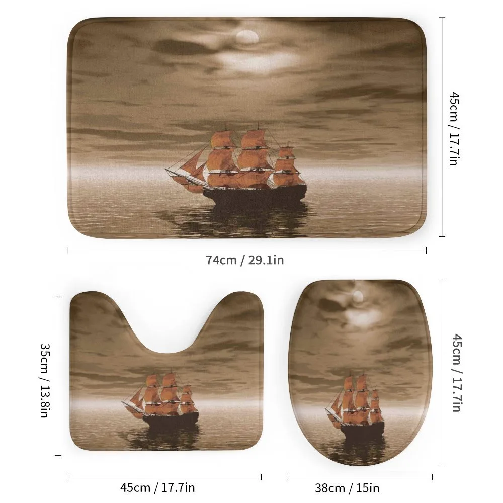 Lonely Ship Sailing — Detail 1