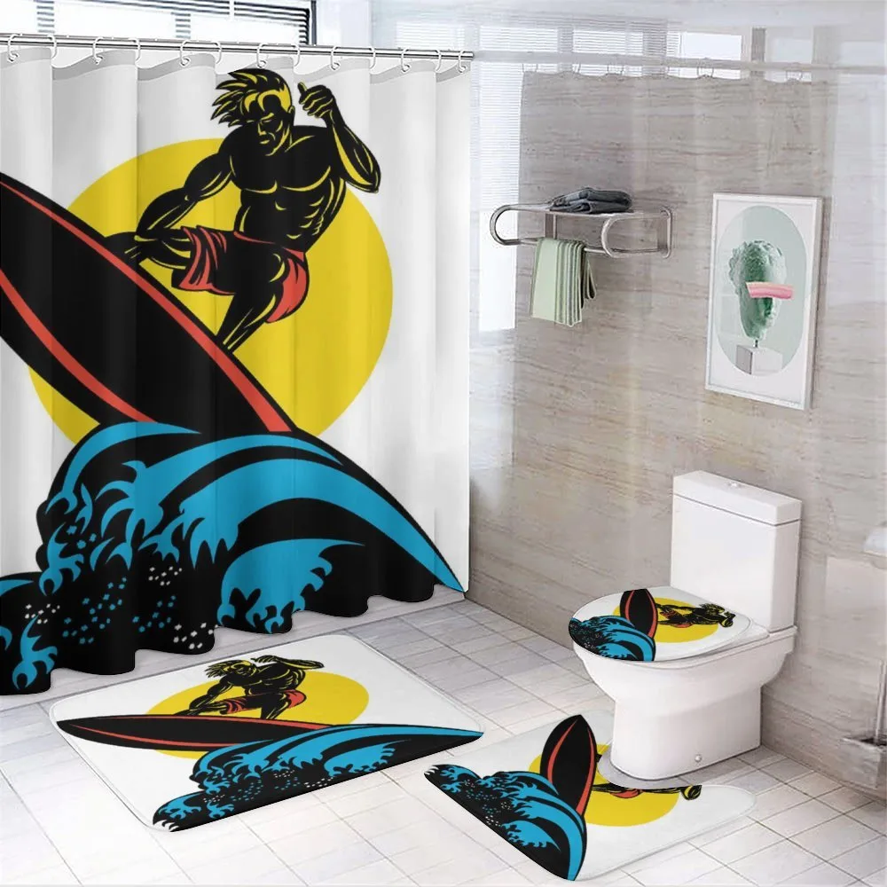 Man on Sea Waves — Your design