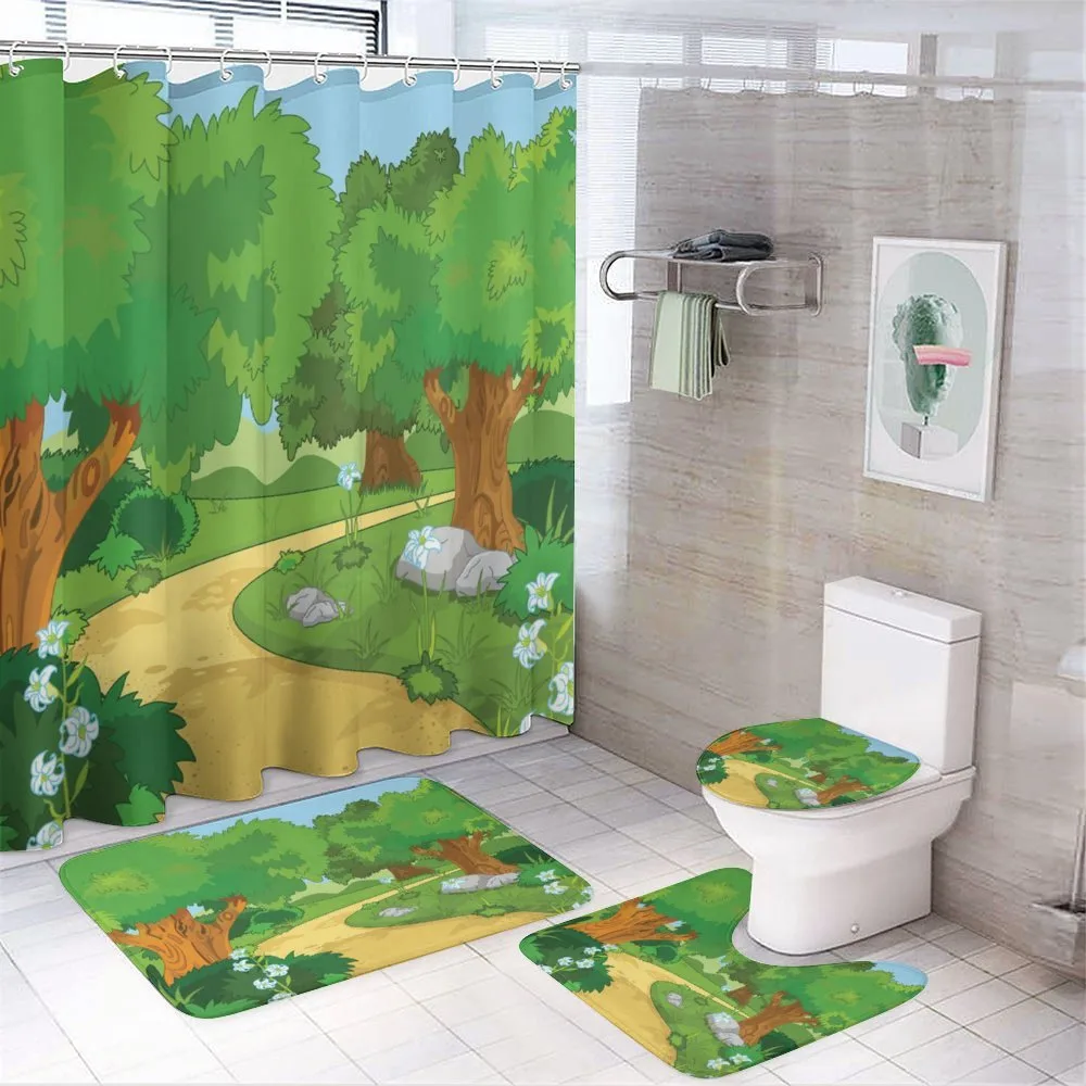 Pathway Flowers Trees — Your design