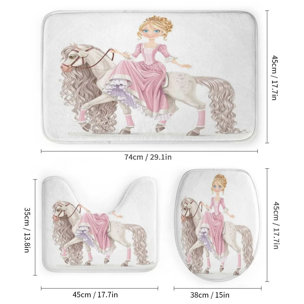 Princess on White Horse — Detail 1