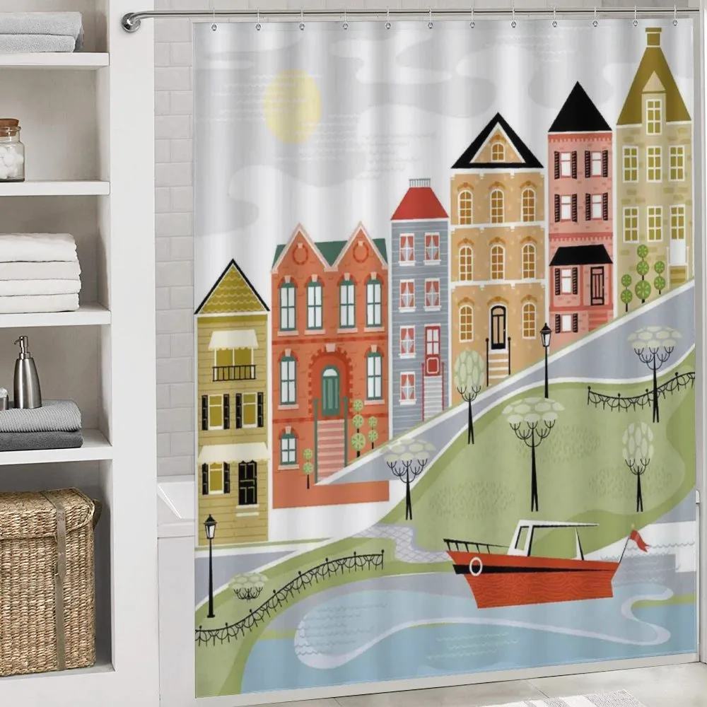 Quaint Village Street — Detail 4