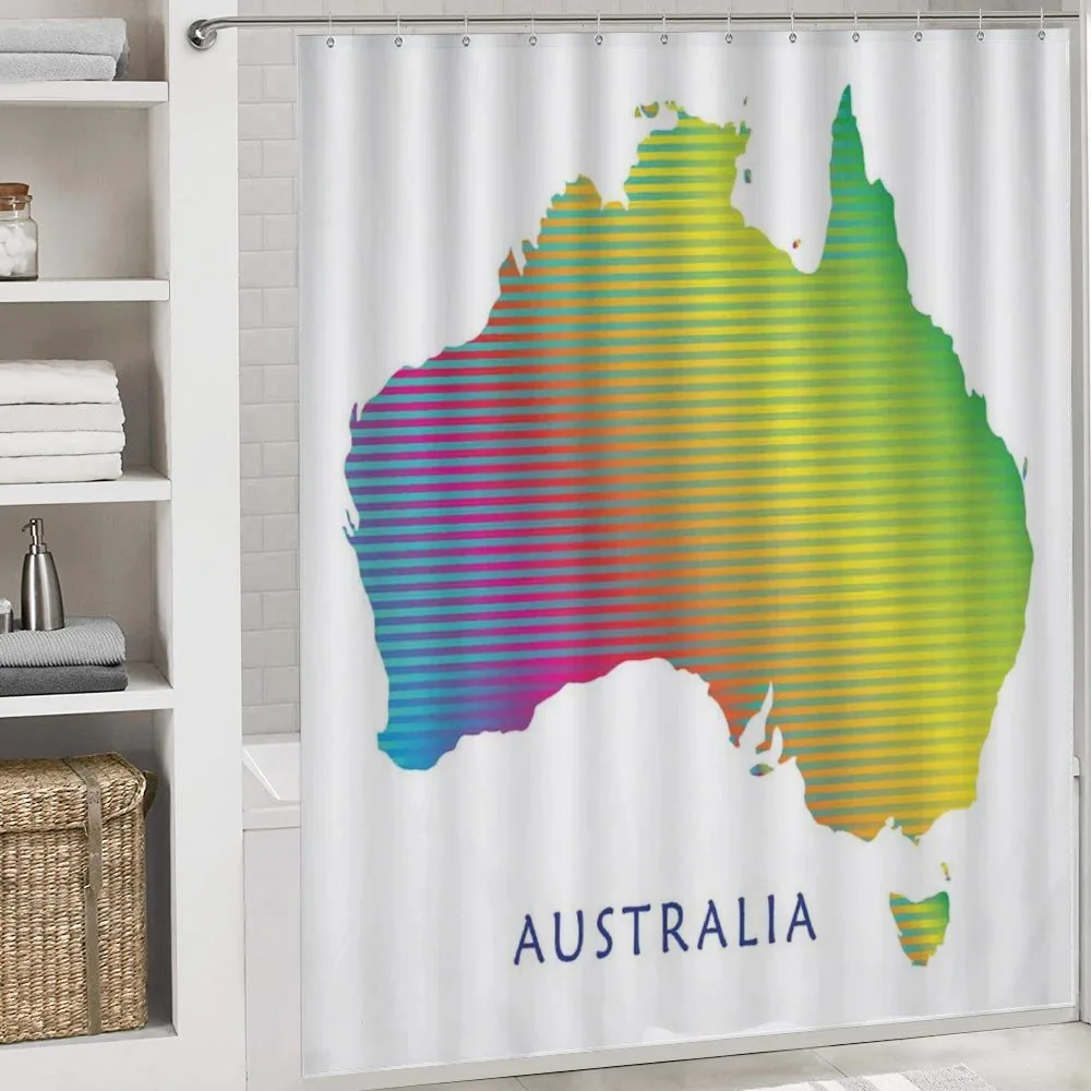 Rainbow Stripe Map — Detail 4