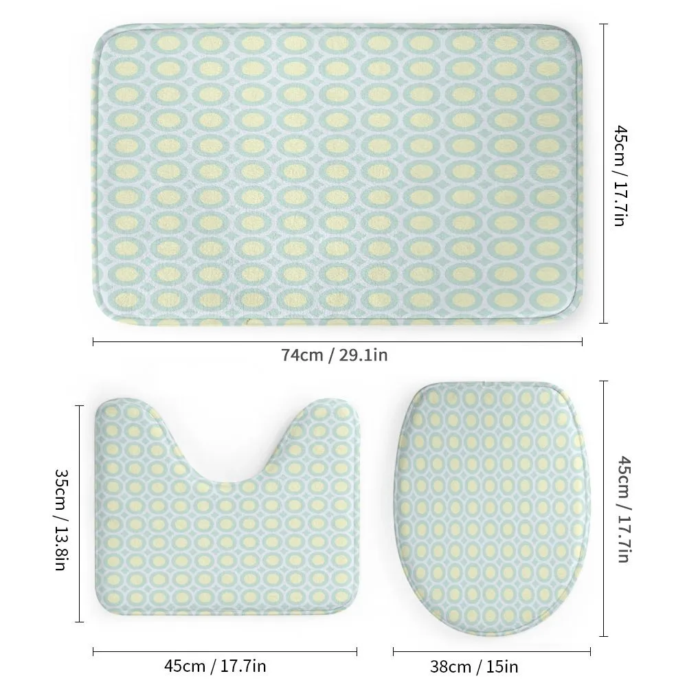 Retro Circles Inner Dots — Detail 1