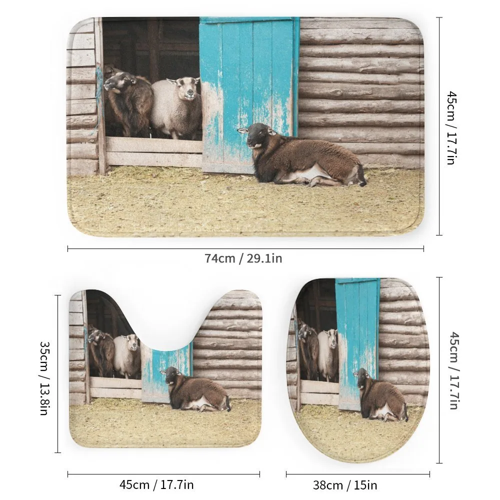 Sheep in Cottage — Detail 1