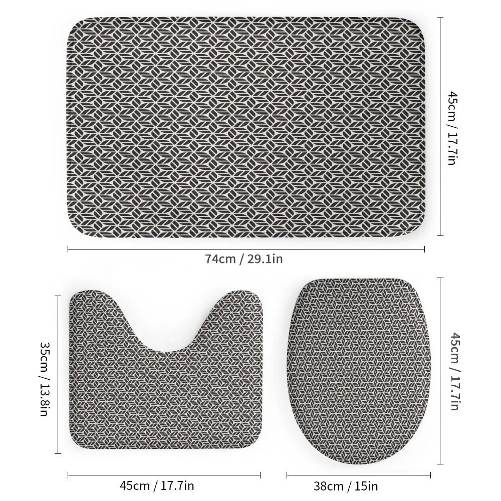 Simple Striped Leaf Motifs — Detail 1