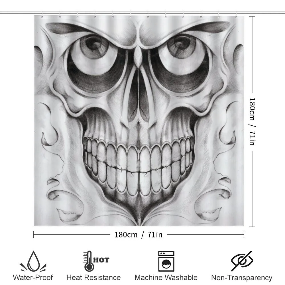 Skull Face Angry — Detail 2