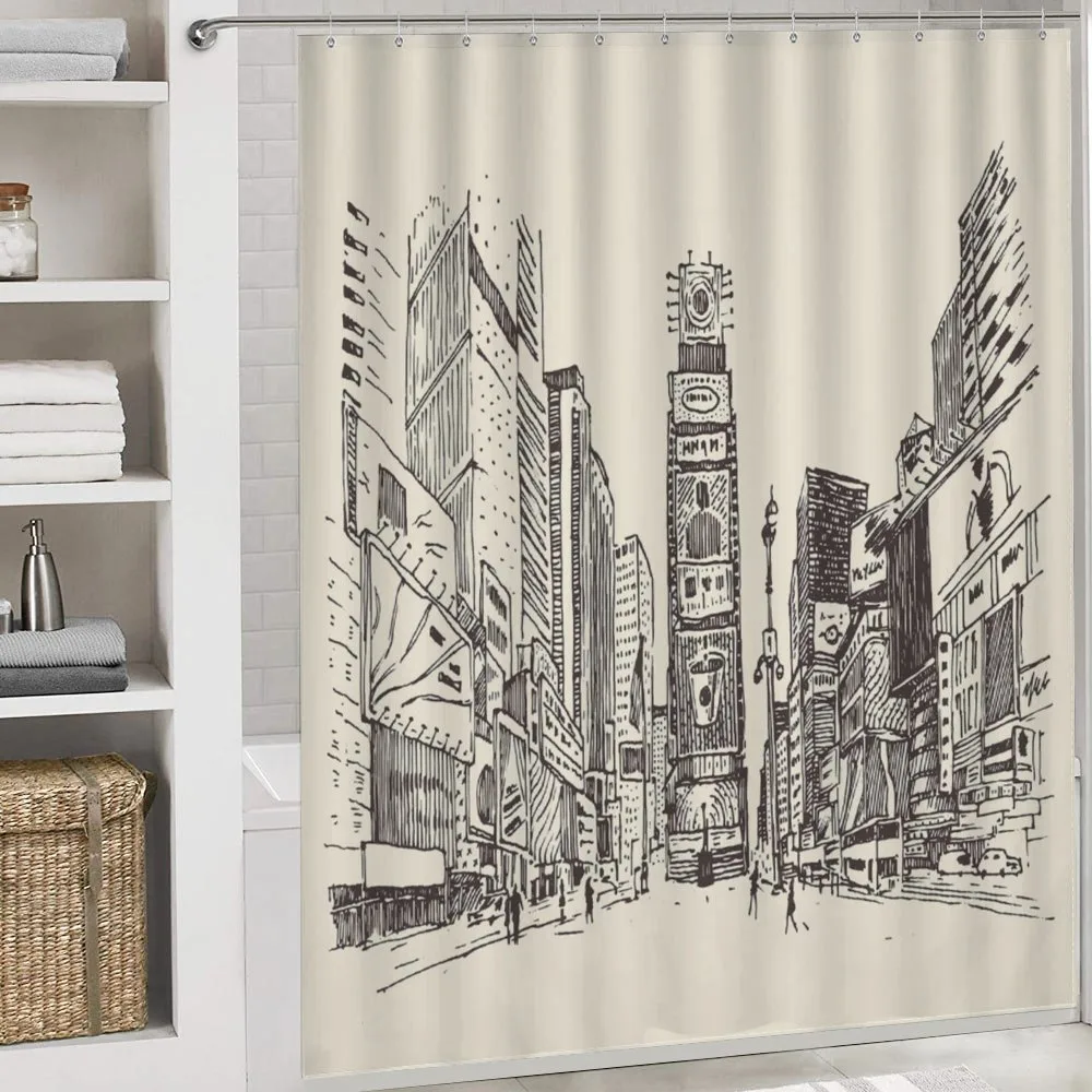 Times Square Sketch Urban View — Detail 4