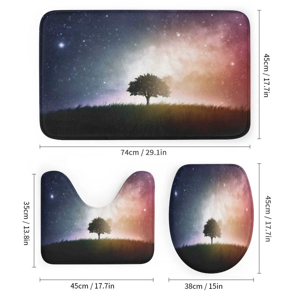 Tree in Field with Stars — Detail 1