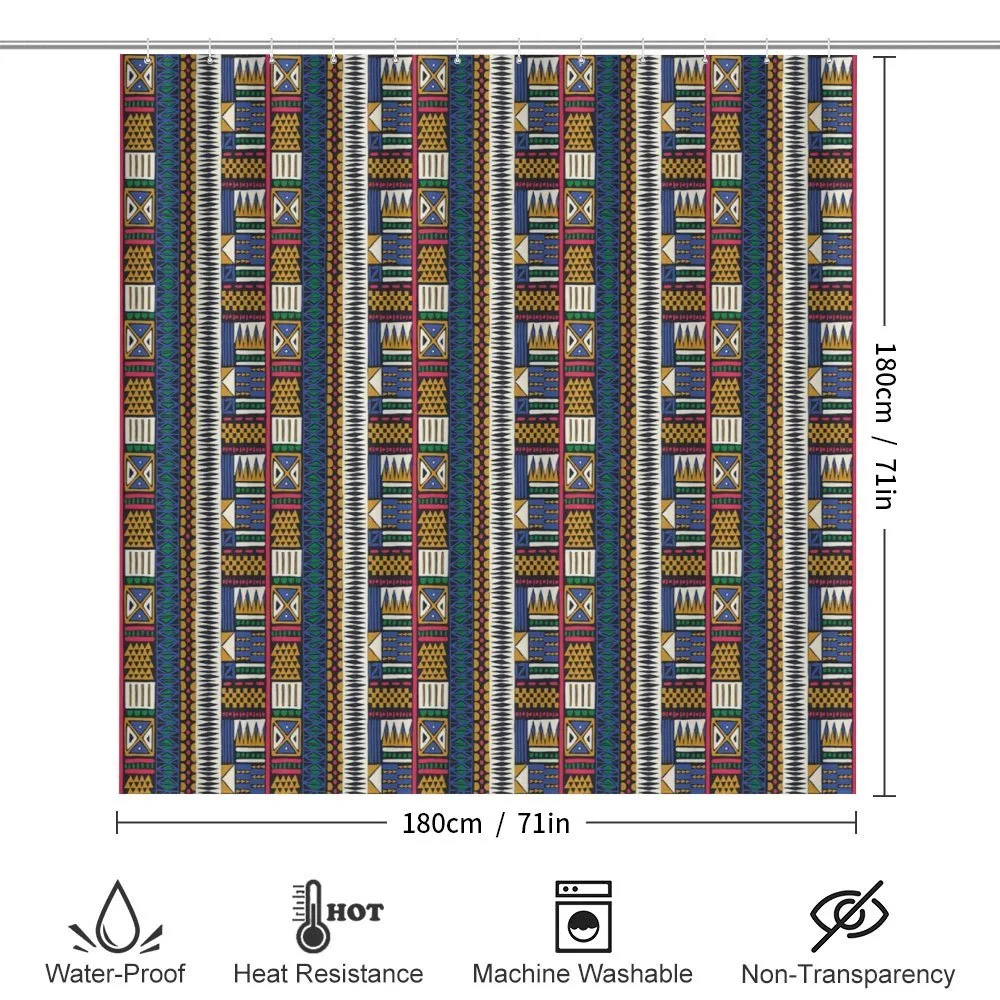 Tribal Motifs Vibrant Colors — Detail 2