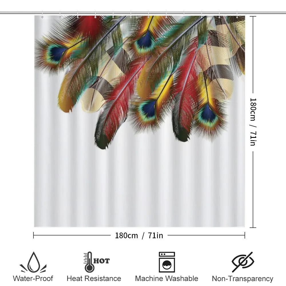 Vibrant Feathers Boho — Detail 2