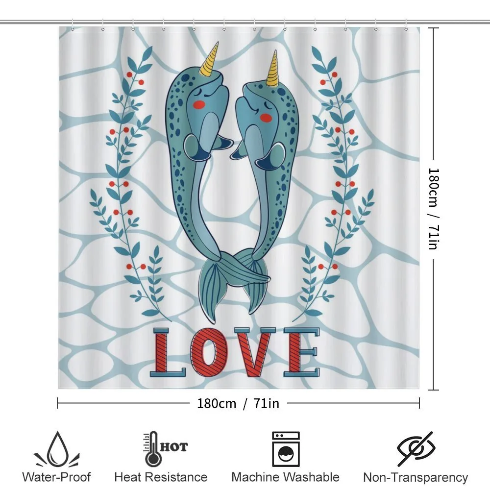 Whales in Love Design — Detail 2