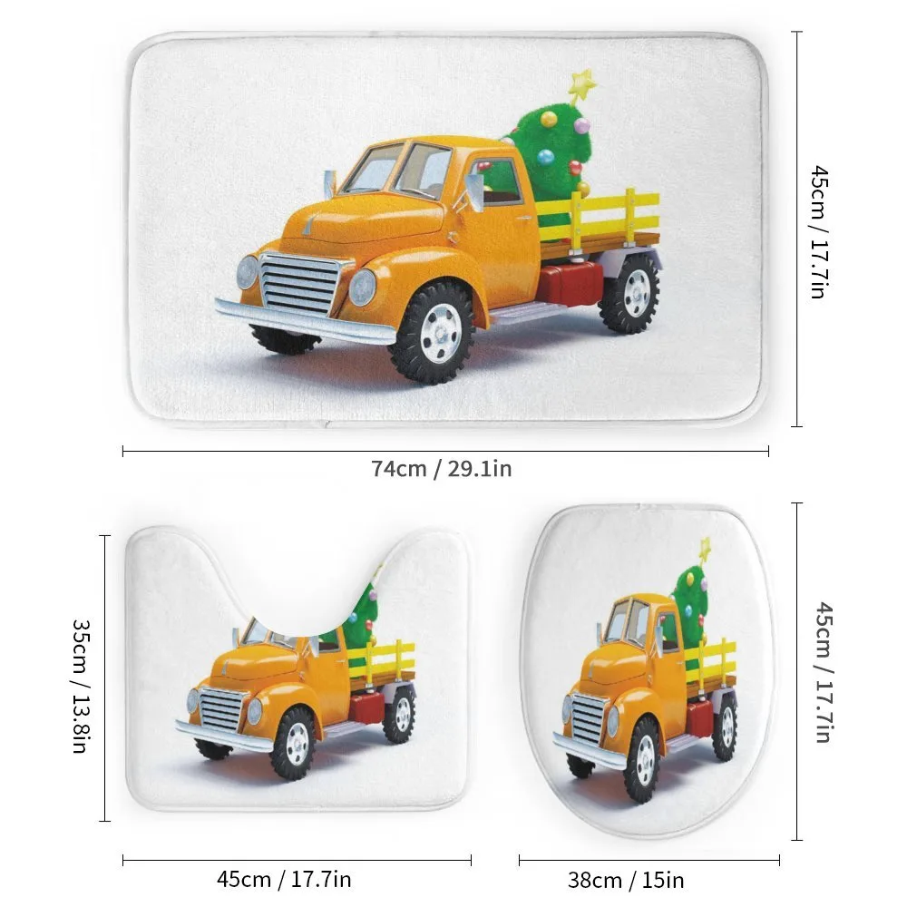 Yellow Vintage Truck — Detail 1