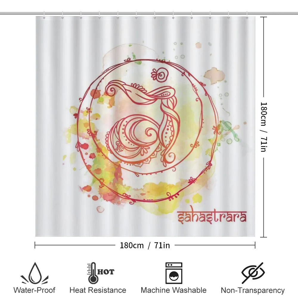 Yoga Chakra Drawn — Detail 2