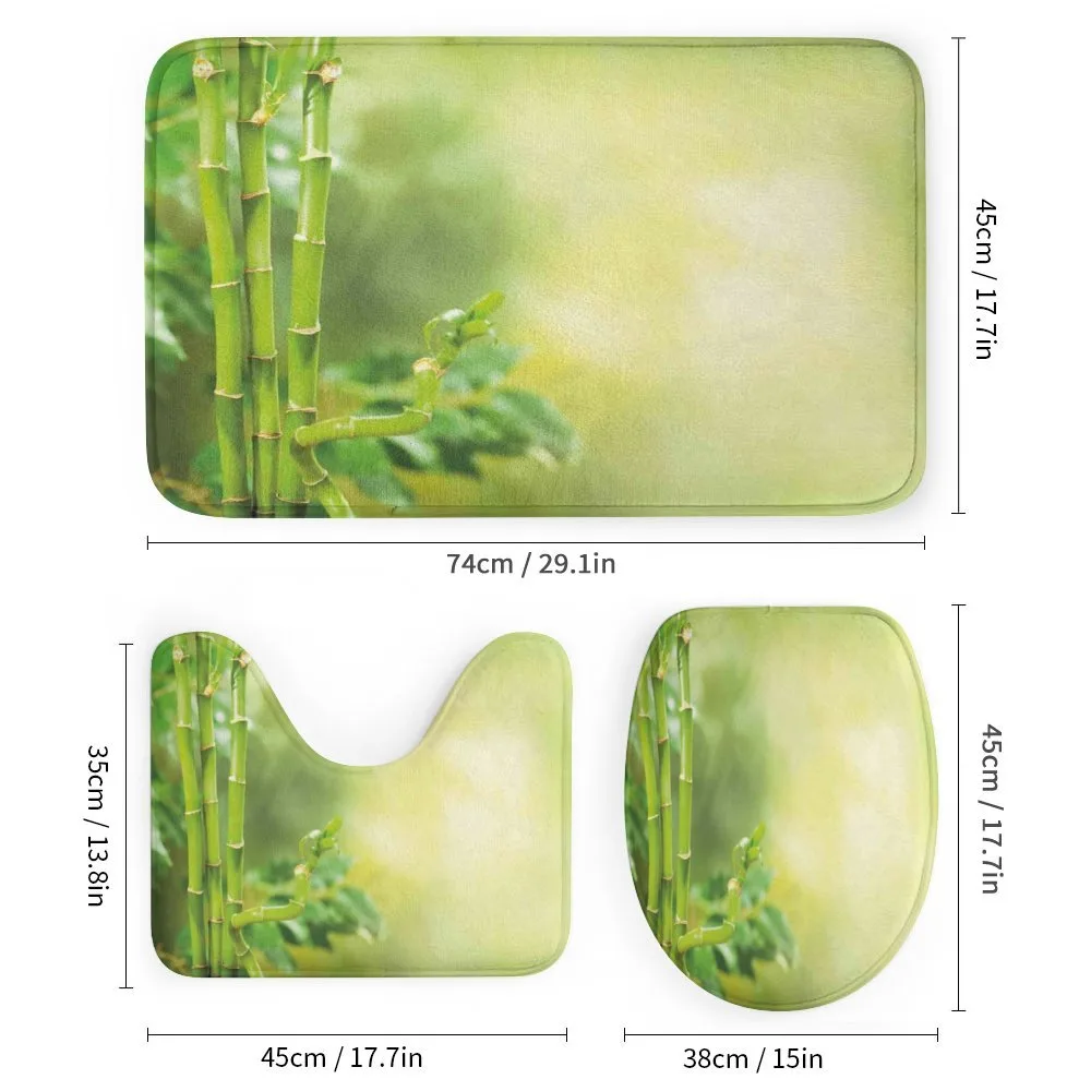 Bamboos Green Trees — Detail 1