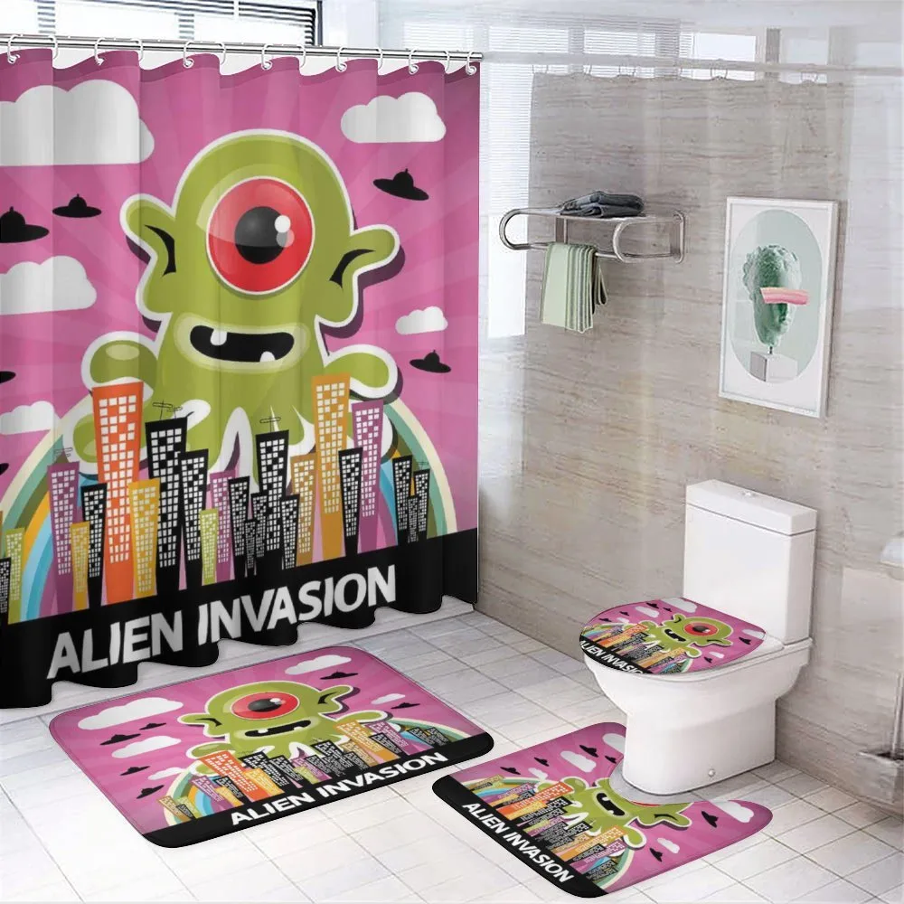 Cartoon Alien Invasion — Your design