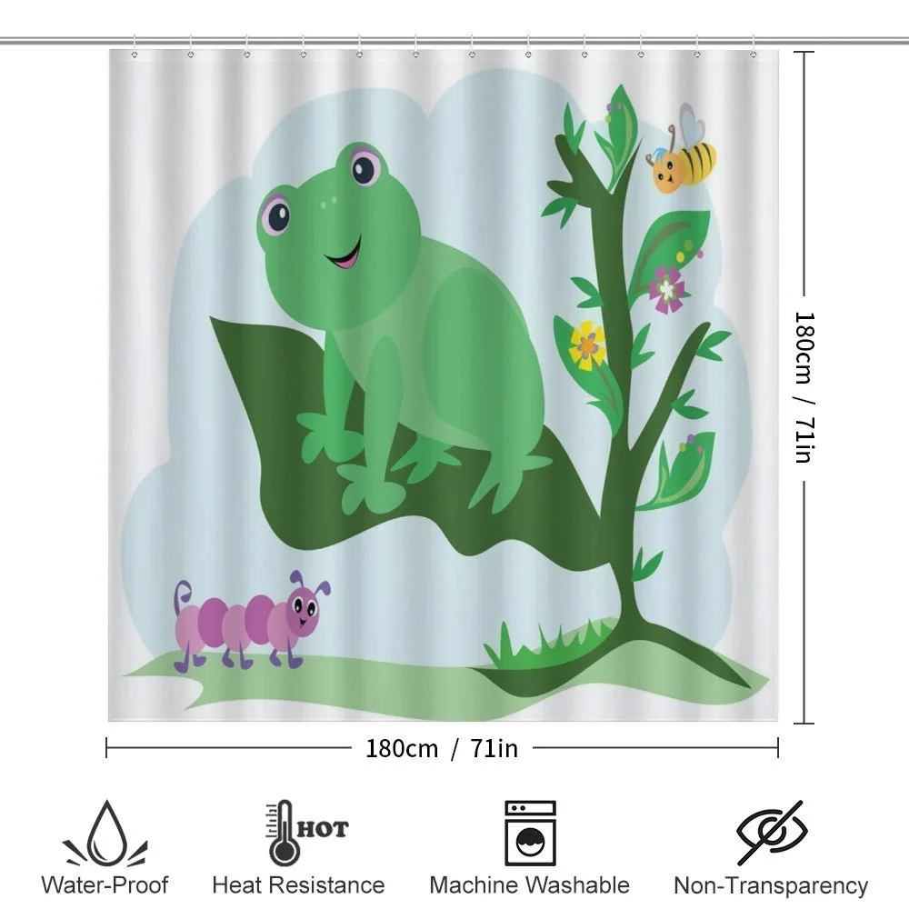 Childish Animals Floral Leaf — Detail 2