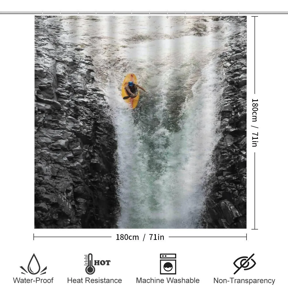 Cliffs Waterfall Canoe — Detail 2