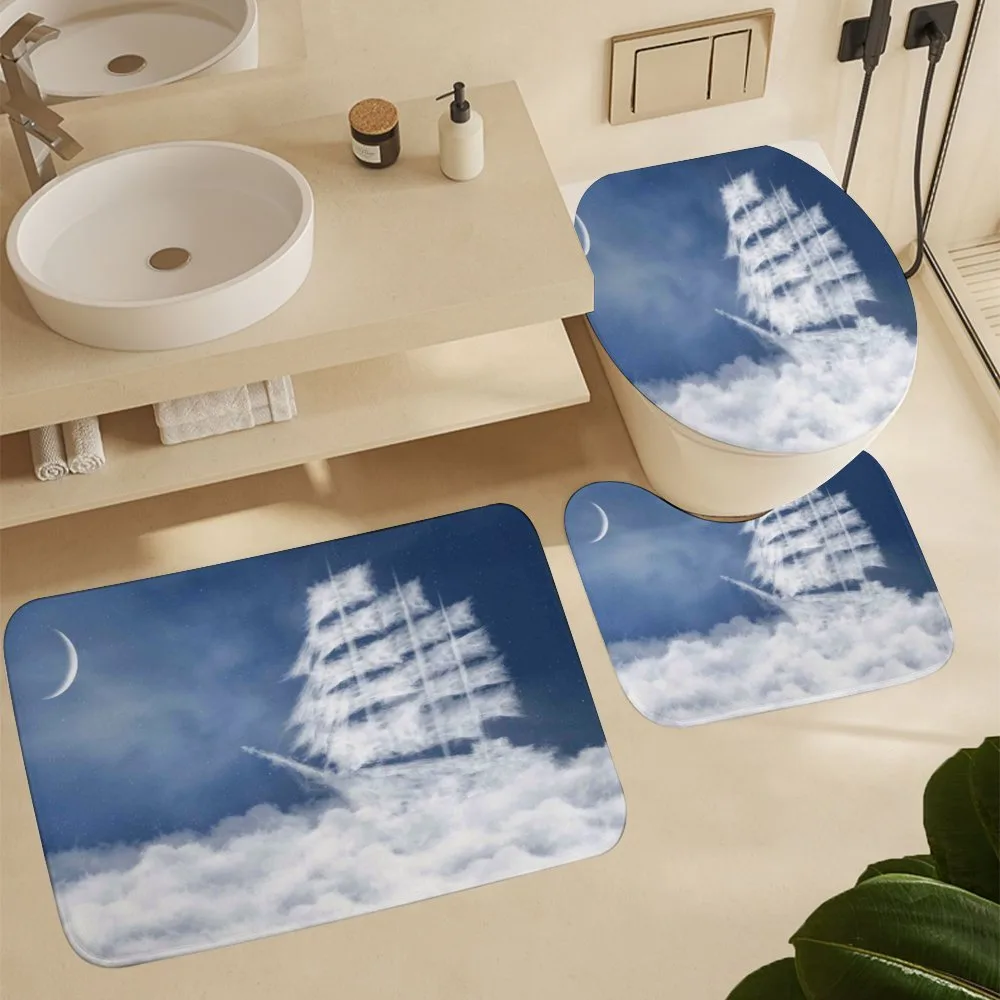 Clouds Ship in Sky — Detail 5