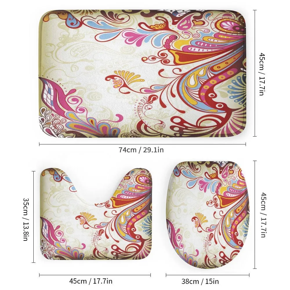 Flower Bouquet Paisley — Detail 1