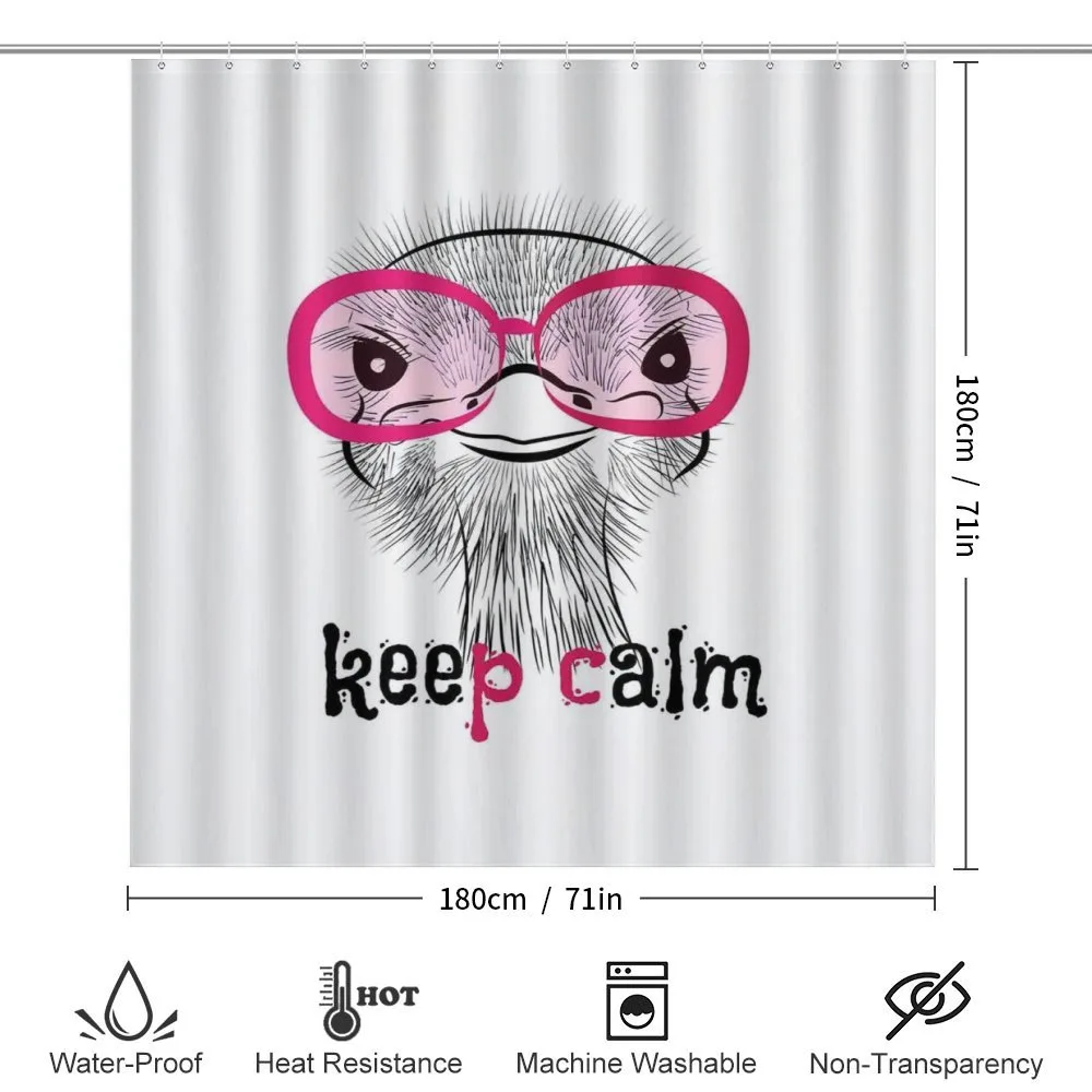 Hipster Animal and Glasses — Detail 2
