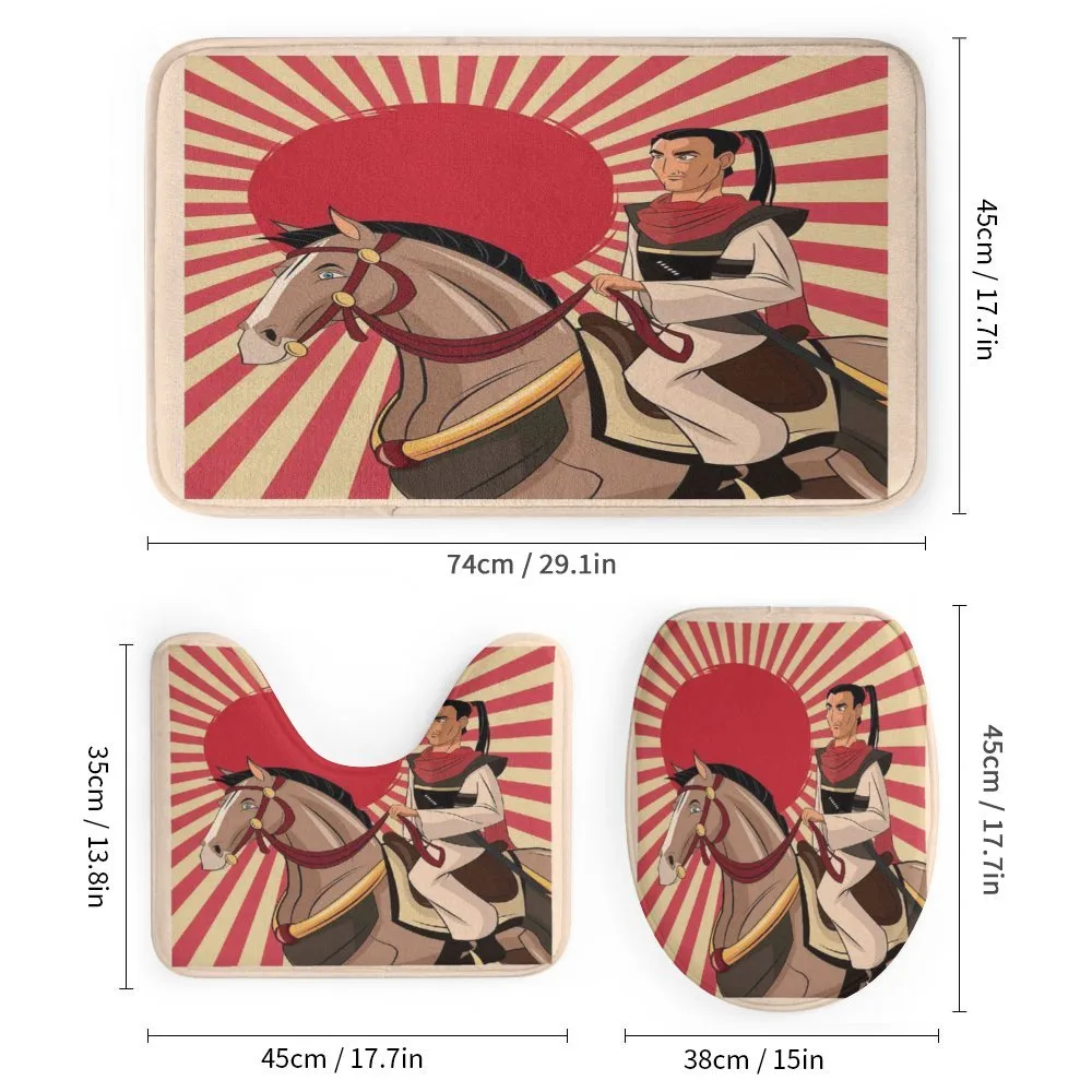 Japanese Man Horse — Detail 1