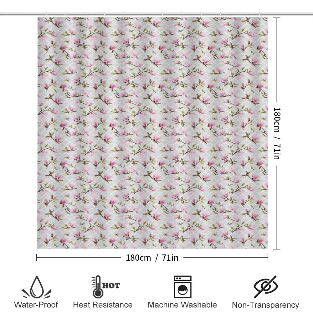 Magnolia Flower Pattern — Detail 2
