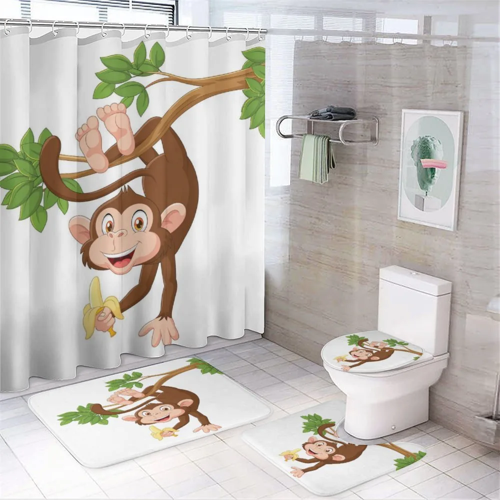 Monkey with Banana Tree — Your design